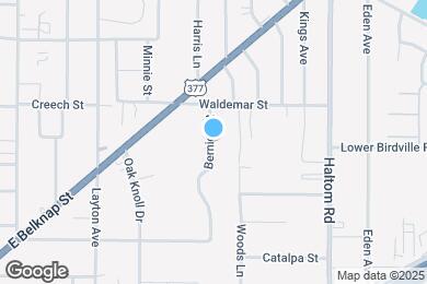 Map image of the property - 1936 Bernice St