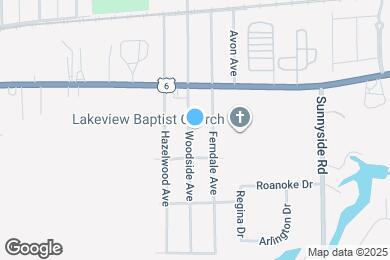 Map image of the property - 585 Woodside Ave