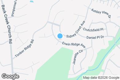 Map image of the property - 11706 Erwin Ridge Ave