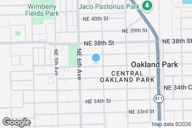 Map image of the property - 719 NE 36th St