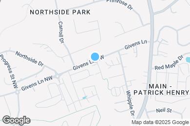 Map image of the property - 1733 Aden Ln