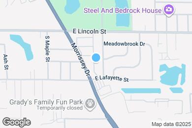 Map image of the property - 1114 Doral Dr