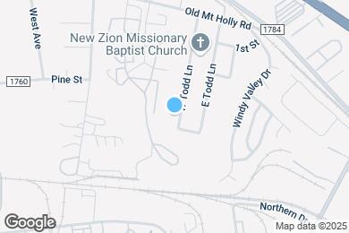 Map image of the property - 524 W Todd Ln