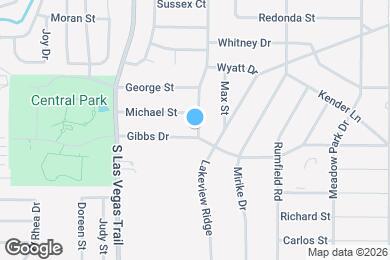 Map image of the property - 8500 Gibbs Dr