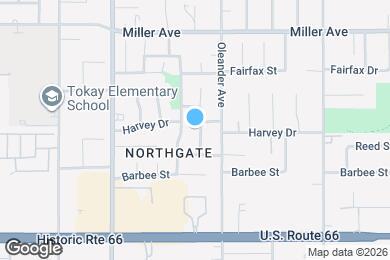 Map image of the property - 7886 Pinyon Ave