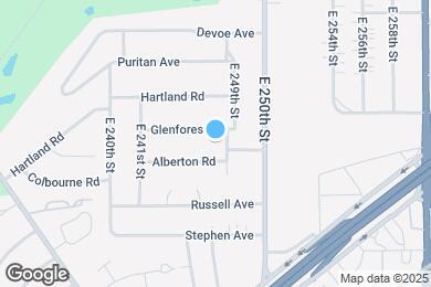 Map image of the property - 804 E 249th St