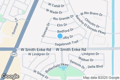 Map image of the property - 43759 Colby Dr