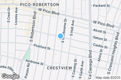 Map image of the property - 1507 S Sherbourne Dr