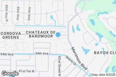 Map image of the property - 8302 Bardmoor Blvd