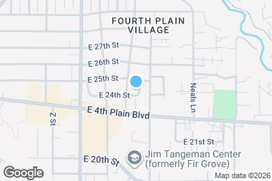 Map image of the property - 3110 E 24th St