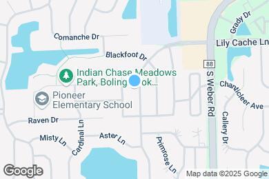 Map image of the property - 1420 Lily Cache Ln