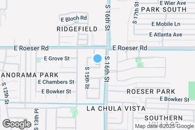 Map image of the property - 1520 E La Salle St