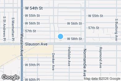 Map image of the property - 1540 W 58th St