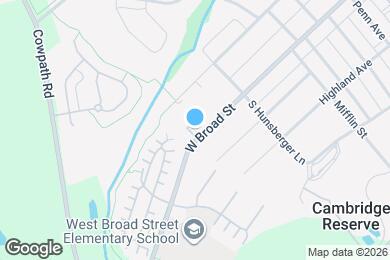 Map image of the property - 377 W Broad St
