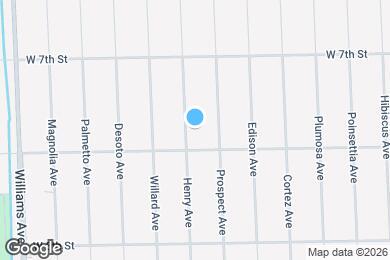Map image of the property - 604 Henry Ave