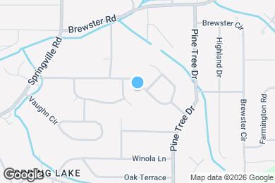 Map image of the property - 1021 Medina Dr