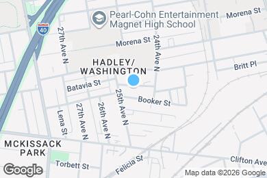 Map image of the property - 2423 Batavia St