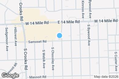 Map image of the property - 220 S Manitou Ave