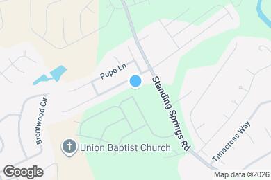 Map image of the property - 603 Carronade Ct