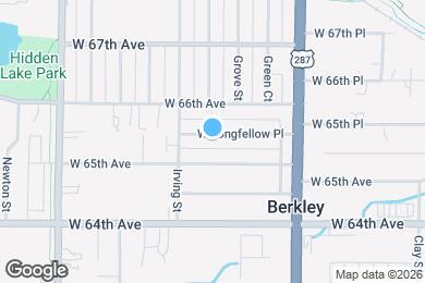 Map image of the property - 3210 W Longfellow Pl
