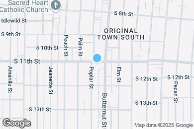Map image of the property - 1329 S 11th St