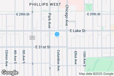Map image of the property - 3022 Columbus Ave.