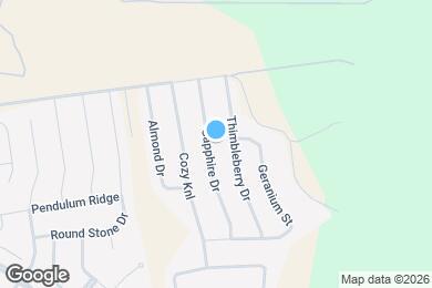 Map image of the property - 1112 Sapphire Dr