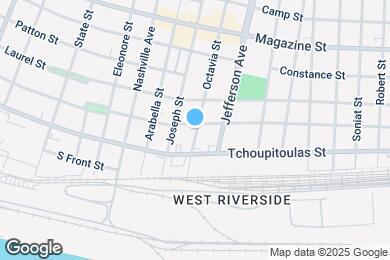 Map image of the property - 5500 Annunciation St