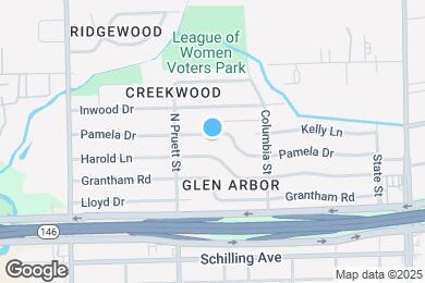 Map image of the property - 501 Pamela Dr