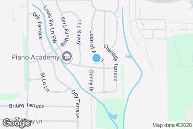 Map image of the property - 2073 Louis Xiv Ln