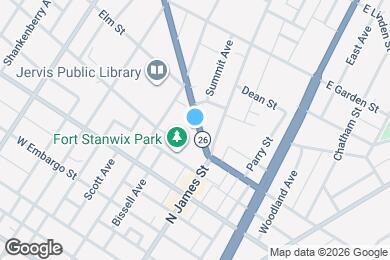 Map image of the property - 119 Turin St