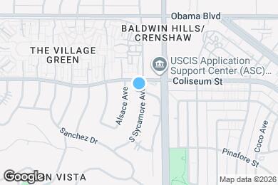 Map image of the property - 3819 S Sycamore Ave