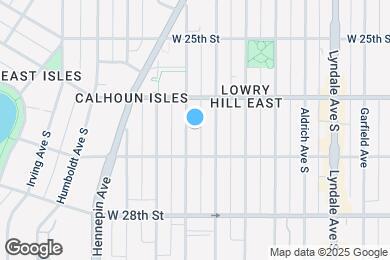 Map image of the property - 2625 Emerson Ave S