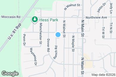 Map image of the property - 1462 Ranch Rd