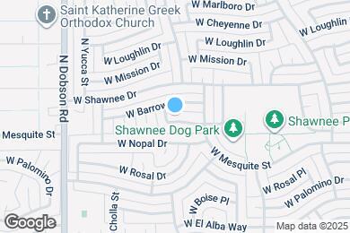 Map image of the property - 1612 W Citation Ln