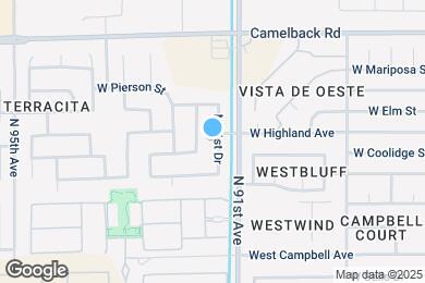 Map image of the property - 4630 N 91st Dr