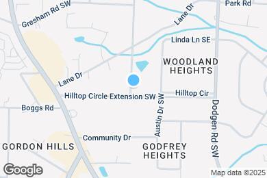 Map image of the property - 330 Hilltop Circle Extension SW