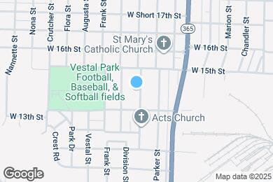 Map image of the property - 1323 Franklin St