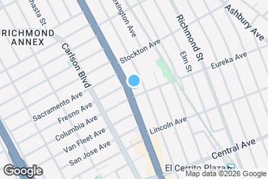 Map image of the property - 10300 San Pablo Ave