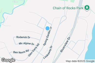 Map image of the property - 10805 Spring Garden Dr