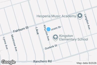 Map image of the property - 17805 Bascom St