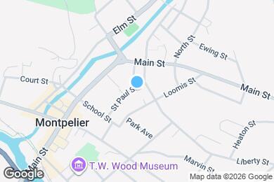 Map image of the property - 33 St Paul St