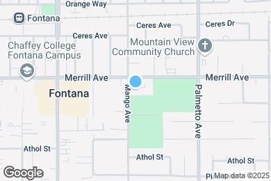 Map image of the property - 8939 Mango Ave