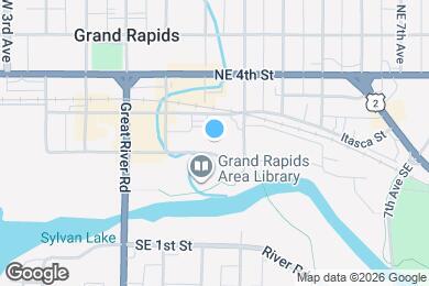 Map image of the property - Riverview Apartments