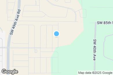Map image of the property - 8670 SW 43rd Ter