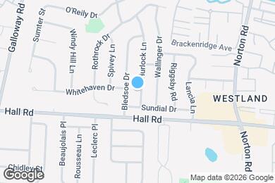 Map image of the property - 861 Hurlock Ln