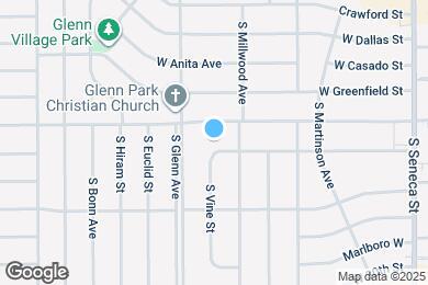 Map image of the property - 1722 W Regal St