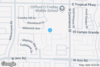 Map image of the property - 5745 Oasis Ridge St