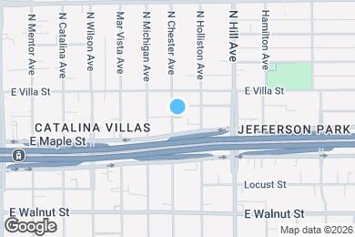 Map image of the property - 418 N Chester Ave