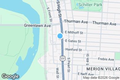 Map image of the property - 1187 S High St